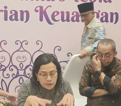 Sri Mulyani di MK: Tak Ada Beda Realisasi Perlinsos Kemensos pada 2019-2024