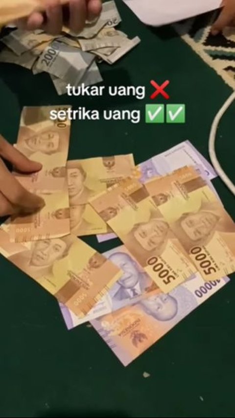 Viral Trik Ubah Uang Lama Jadi Baru dengan Disetrika, Ini Kata Bank Indonesia