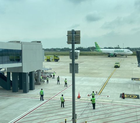 Hari Ini, Citilink Maskapai Pertama Mendarat di Bandara Dhoho Kediri