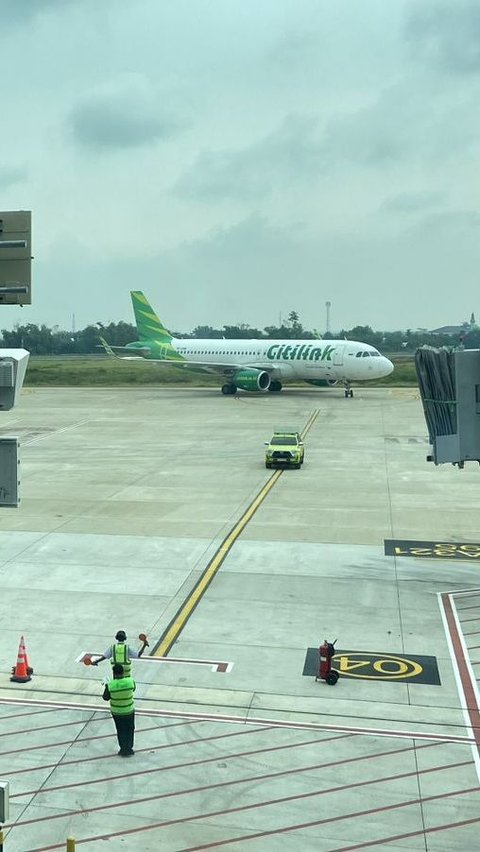 Hari Ini, Citilink Maskapai Pertama Mendarat di Bandara Dhoho Kediri 