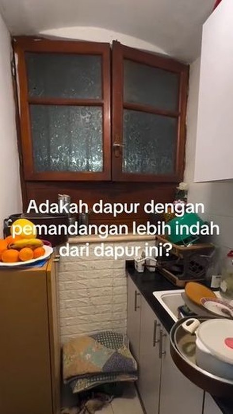 Potret Dapur dengan Pemandangan Terindah dan Langka, Bikin Banyak Umat Muslim Iri