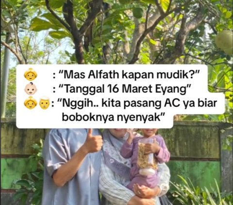 Cucu Pertama Kasta Tertinggi di Keluarga, Wanita Ini Ungkap Mertua Langsung Pasang AC Tahu Cucunya Akan Mudik