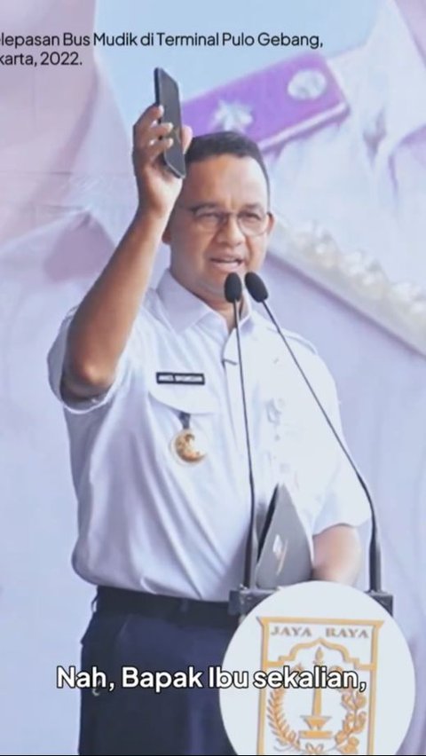 Anies Remembers the Past Before Going Home for Eid al-Fitr, Hasn't Moved On from the Position of Governor of DKI Jakarta?