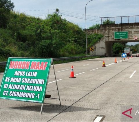 Pemudik Lewat Tol Bocimi Arah Sukabumi Dialihkan ke Gerbang Tol Cigombong