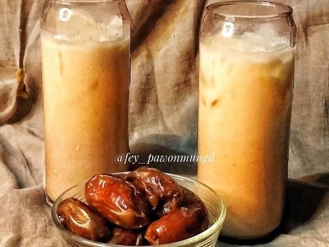 Resep Es Kurma Susu