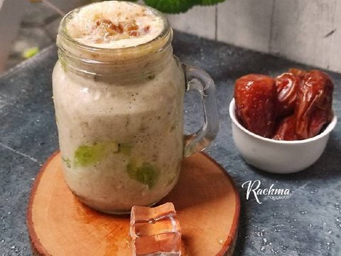 Resep Es Kurma Alpukat