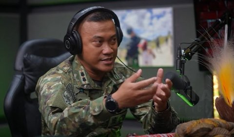 Letkol Inf Dedy Pungky membagikan pengalaman menariknya saat bertugas di Papua bersama Satgas 330.