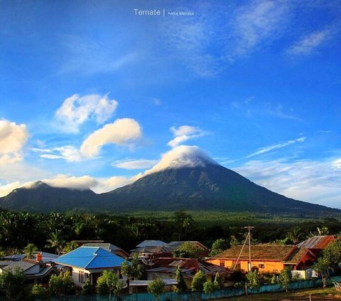 Fakta Menarik Gunung Gamalama di Kepulauan Maluku, Pertama Kali Meletus pada Abad 16 hingga Tradisi Kololi Kie