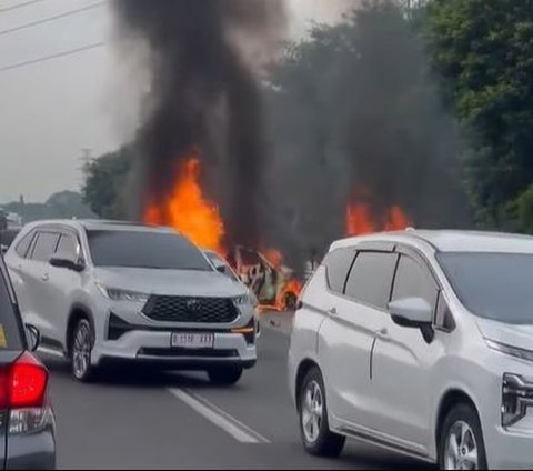 Polisi Hentikan Contraflow di Tol Jakarta-Cikampek Imbas Kecelakaan Maut di KM 58