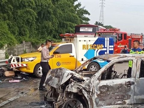 12 Victims Killed in Accident at Km 58 Cikampek Toll Road Identified as East Jakarta Residents
