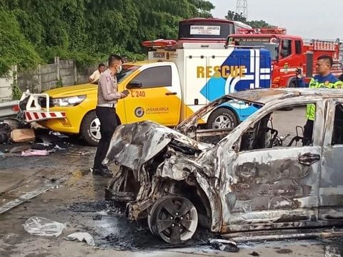 Police Identify 13 Body Bags of Victims of Cikampek Toll Accident, Some Bodies in Disturbing Condition