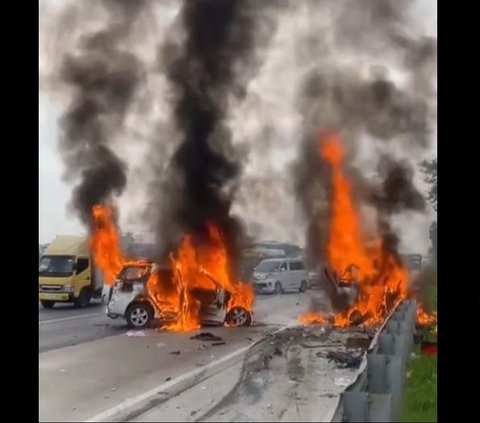 12 Victims Died in Accident at KM 58 Cikampek Toll Road, 7 Men and 5 Women in Grand Max Passenger