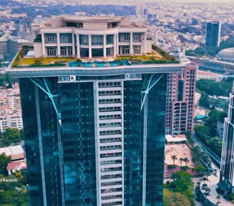 There is a Luxury House Worth Rp317 Billion Above the Skyscraper But Never Occupied, How Can It Be?