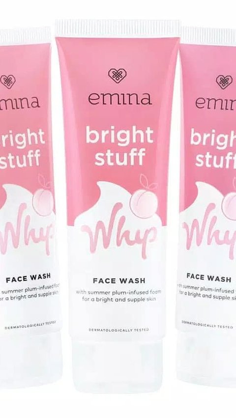 1. Emina Bright Stuff Whip Face Wash<br>