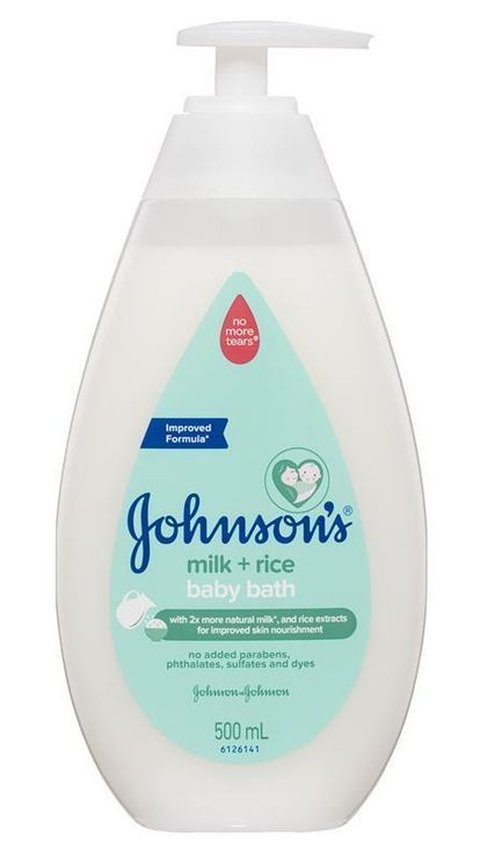 Johnson Baby: Susu dan Beras