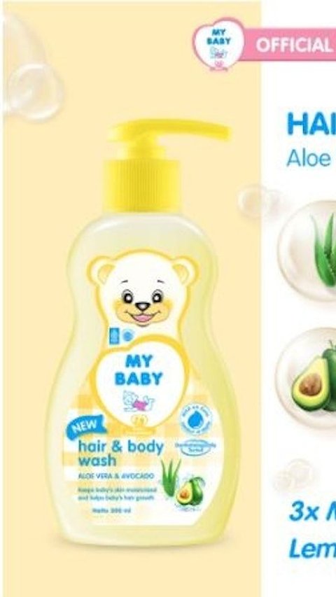 <b>MyBaby Hair & Body Wash Aloe Vera & Avocado </b>