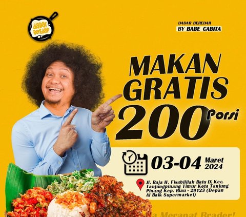 Babe Cabita Meninggal Dunia, Ini Perjalanan Karier dan Bisnis Kulinernya