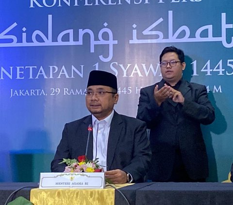 Kemenag Tetapkan Lebaran Idulfitri Rabu 10 April 2024