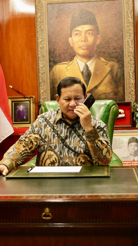 Terima Telepon dari Erdogan, Prabowo Bahas Penyelesaian Konflik Palestina hingga Kerja Sama Pertahanan