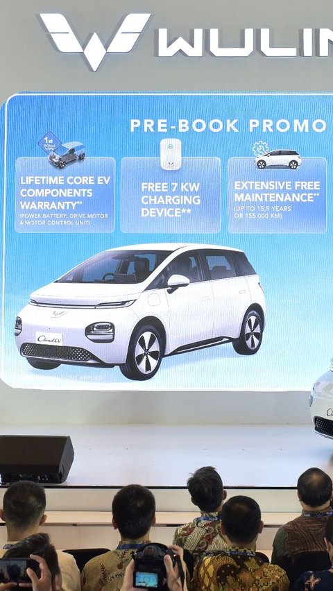 Pre-Book Wuling Cloud EV is Open, Estimated Price of Rp410 Million