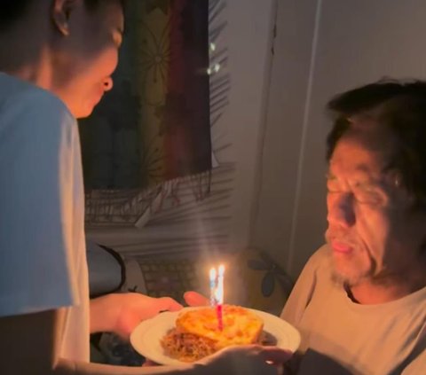 Momen Ulang Tahun Kang Mus Pemeran Preman Pensiun ke-60 Jadi Sorotan 'Bunda Lagi Gak Punya Duit Jadi Nasi Goreng Aja'