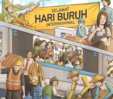 Jokowi di Hari Buruh: Setiap Pekerja adalah Pahlawan