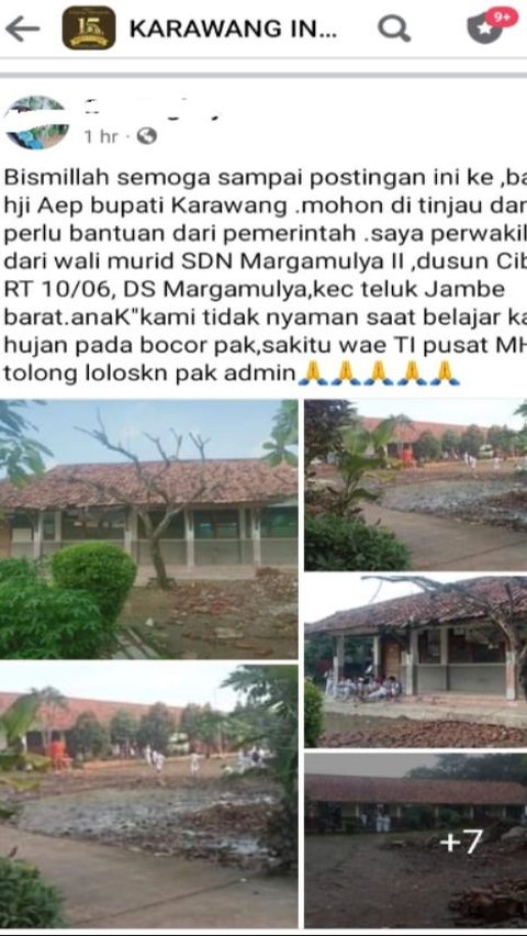 Unggahan wali murid SDN Margamulya II Karawang