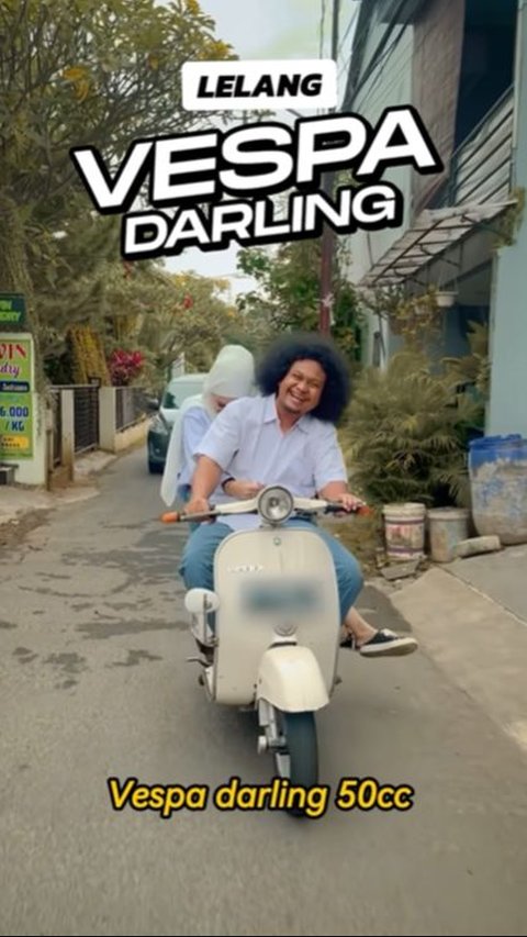 Vespa Kesayangan Mendiang Babe Cabita Dilelang, Hasilnya untuk Pesantren