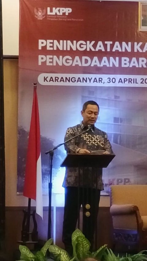 Datang ke Karanganyar, Kepala LKPP Ajak UMKK Kuasai Kekuatan Ekonomi Indonesia