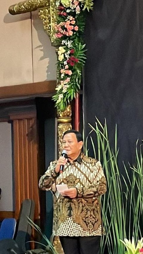 Prabowo Blak-blakan Tidak Ada Warna Merah dalam Kalender Politiknya