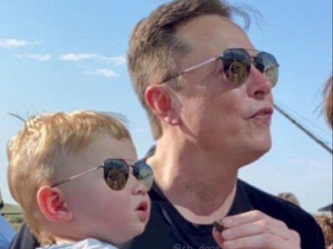 Elon Musk Punya Anak Namanya X Æ A-12 Musk, Ternyata Ini Artinya