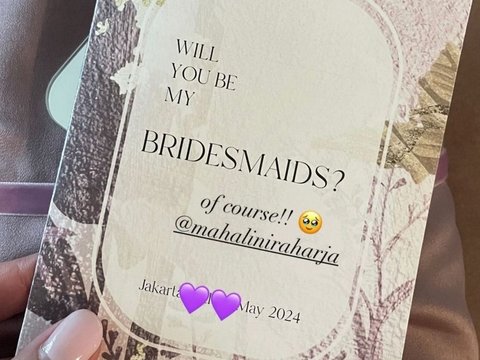 Potret Cantik Para Bridesmaid di Pernikahan Mahalini & Rizky Febian, Ada Aaliyah Massaid hingga Keisya Levronka