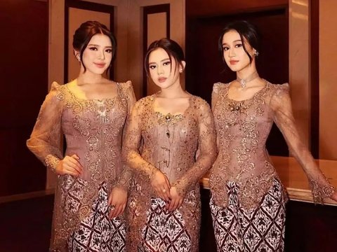 Portrait of Beautiful Artists Graduates of Indonesian Idol as Bridesmaids at the Wedding of Mahalini and Rizky Febian, Keisya Levronka's Appearance Highlighted