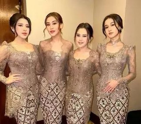 Portrait of Beautiful Artists Graduates of Indonesian Idol as Bridesmaids at the Wedding of Mahalini and Rizky Febian, Keisya Levronka's Appearance Highlighted