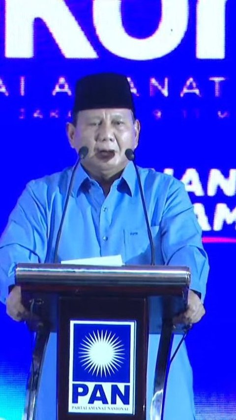 Pidato Menggelegar, Prabowo: di Belakang Saya Ada Kekuatan Besar