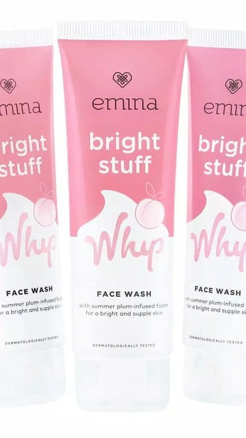 1. Emina Bright Stuff Face Wash<br>