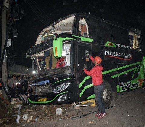 SMK Lingga Kencana Foundation Reveals the Condition of the Bus Allegedly Causing the Accident