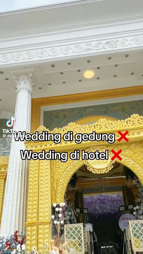 Viral Pernikahan Digelar di Rumah Mewah dan Megah Bak Hotel, Ternyata Bukan Orang Sembarangan