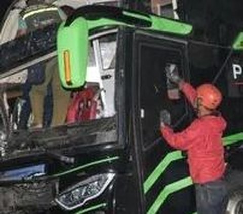 Polisi Dalami Pengakuan Sopir Bus Putera Fajar Soal Rem Sempat Diperbaiki Sebelum Kecelakaan