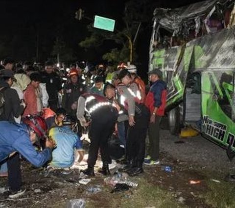 Penyebab Kecelakaan Bus Rombongan SMK Lingga Kencana Depok, Polisi Tunggu Hasil Metode TAA