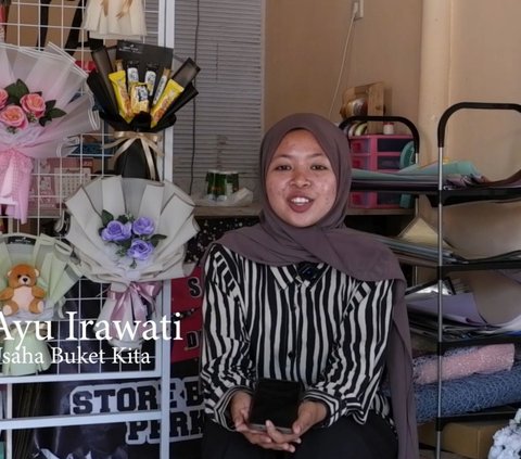 Modal Limbah Kain Perca, Mahasiswi Ini Jalankan Bisnis Buket Bunga Raup Cuan Jutaan Rupiah per Bulan