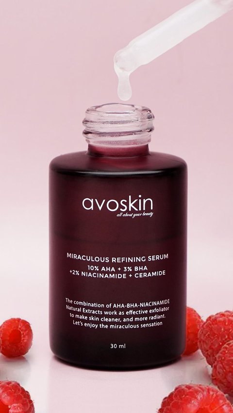 6. Avoskin Serum Miraculous Refining<br>