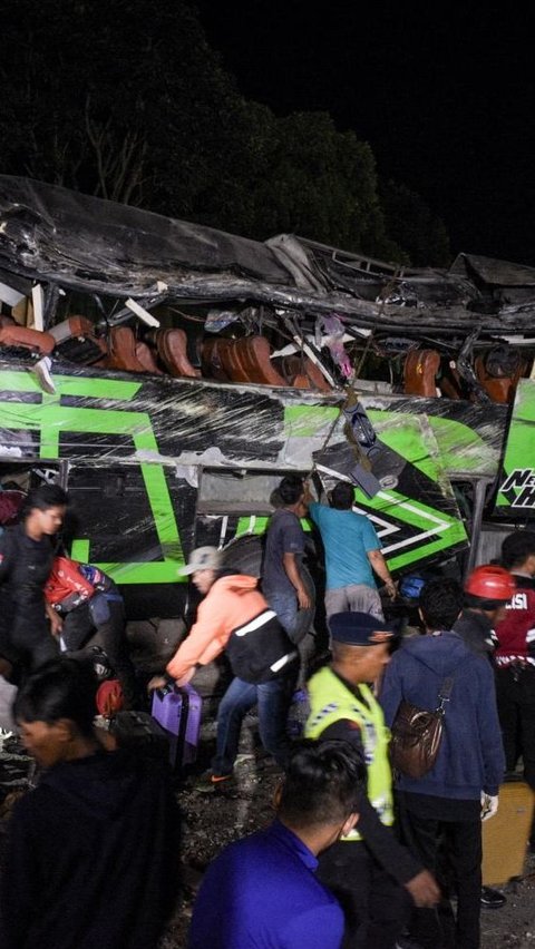 <br>Begini Kondisi Terakhir Sopir Bus Putera Fajar yang Kecelakaan Bawa Rombongan SMK Lingga Kencana