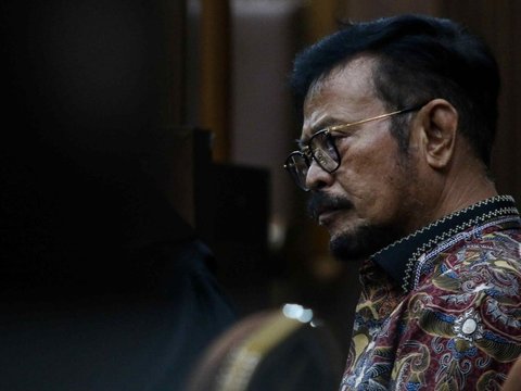 FOTO: Raut Wajah Syahrul Yasin Limpo Mendengarkan 8 Pejabat Kementan Bersaksi di Sidang Lanjutan