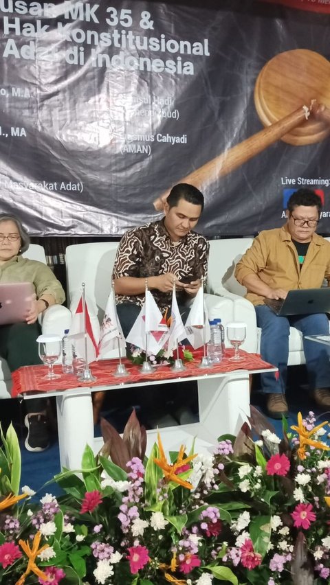 Sekjen AMAN:Political Will Pemerintah Terhadap Hukum Adat Sangat Rendah