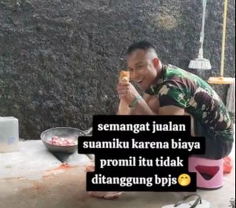 Prajurit TNI Tak Gengsi Jualan Nasi Demi Nambah Penghasilan, Masak Sendiri Sebelum Subuh