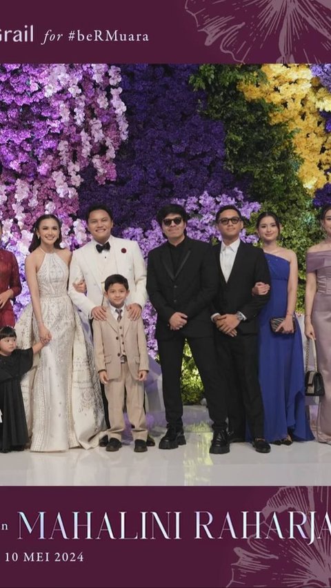 Cantik Berkelas, Intip Potret Sarah Menzel Saat Hadiri Pernikahan Rizky Febian dan Mahalini