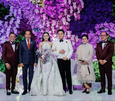 A Series of Celebrity Weddings Attended by President Jokowi, the Latest Mahalini and Rizky Febian