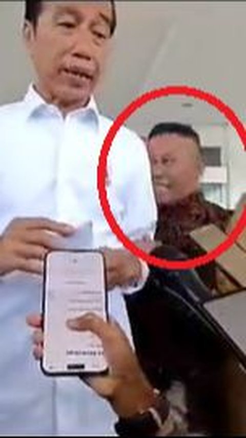 Viral Man Sneaks in While Shouting During Jokowi's Press Conference in Konawe: 'My Salary has been Withheld by the State for 6 Years'