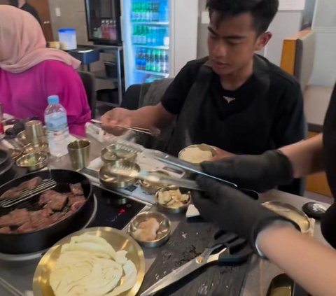 Potret Raffi Ahmad Makan Bareng Dita 'Secret Number' dan Pratama Arhan di Korea Selatan Ramai Disorot